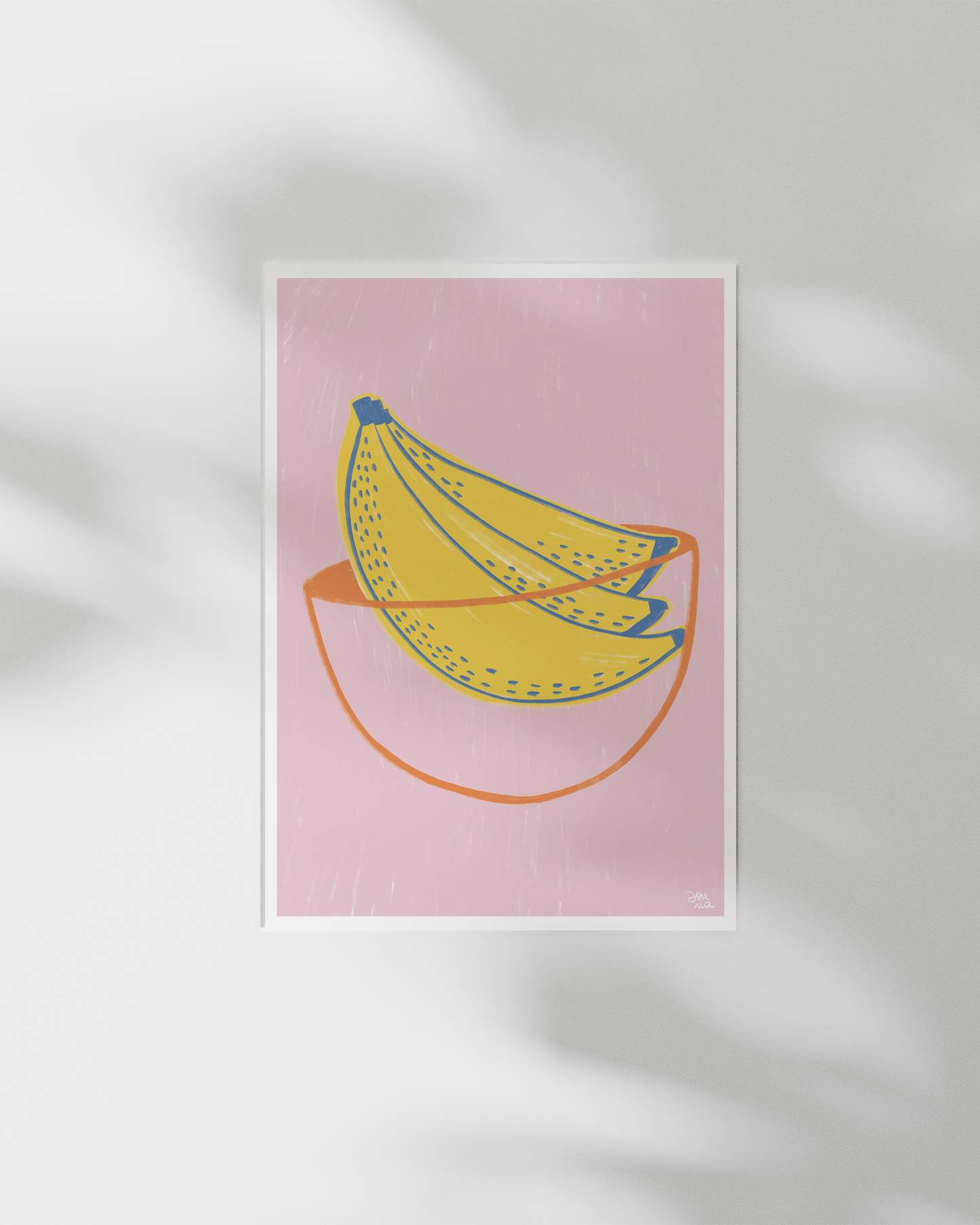 Banana Pop Print