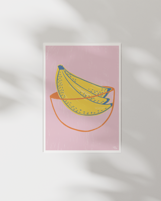 Banana Pop Print