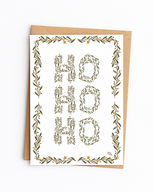 Ho Ho Ho Card