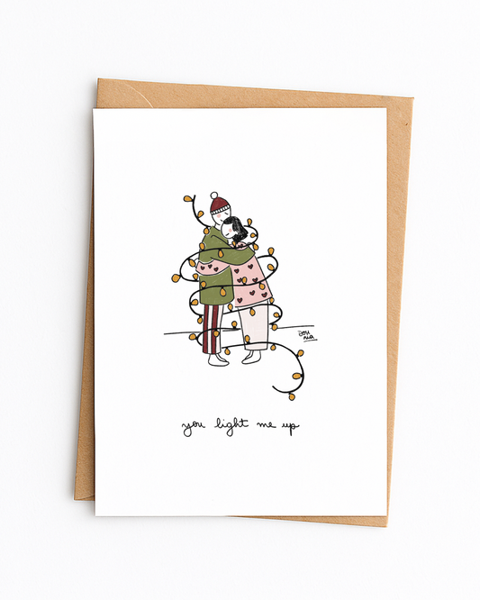 You Light Me Up Card