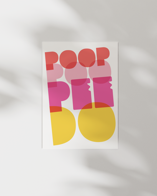 Poopoo Print